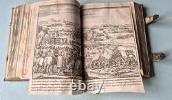 Famiano Strada De Bello Belgico, deux décennies, II, 1651, édition « Atlas » très rare