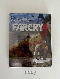 Far Cry 4 Édition Limitée Steelbook Très Rare Tout Neuf et Scellé