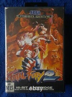 Fatal Fury 2 Sega Mega Drive Genesis Pal Version Australienne Très Rare