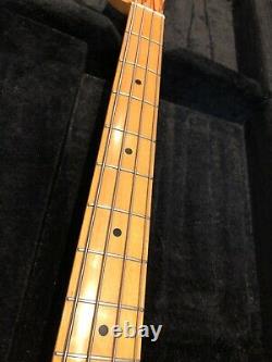 Fender Precision Bass 51 Reissue Fabriqué Au Japon Sunburst Très Rare Version 90