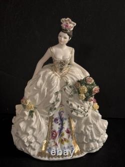 Figure Coalport 'Ma Très Chère Emma' Édition Limitée 2 500 Très Rare Parfait