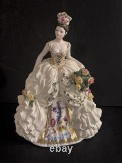 Figure Coalport 'Ma Très Chère Emma' Édition Limitée 2 500 Très Rare Parfait