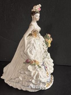 Figure Coalport 'Ma Très Chère Emma' Édition Limitée 2 500 Très Rare Parfait