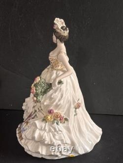 Figure Coalport 'Ma Très Chère Emma' Édition Limitée 2 500 Très Rare Parfait
