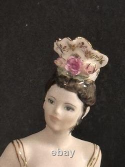 Figure Coalport 'Ma Très Chère Emma' Édition Limitée 2 500 Très Rare Parfait