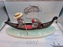 Figurine Ourson Me To You Bateau de l'Amour Très Rare En Boîte Jamais Exposée Édition Limitée