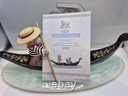 Figurine Ourson Me To You Bateau de l'Amour Très Rare En Boîte Jamais Exposée Édition Limitée