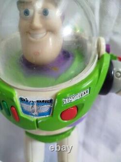 Figurine Vintage Disney Buzz Lightyear, Sons et Lumières TRÈS RARE PREMIÈRE ÉDITION