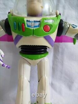 Figurine Vintage Disney Buzz Lightyear, Sons et Lumières TRÈS RARE PREMIÈRE ÉDITION