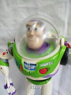 Figurine Vintage Disney Buzz Lightyear, Sons et Lumières TRÈS RARE PREMIÈRE ÉDITION