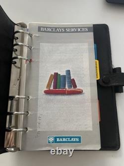 Filofax édition Barclays Bank 1988 très rare