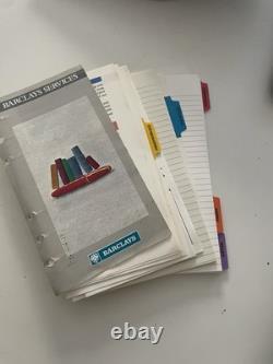 Filofax édition Barclays Bank 1988 très rare