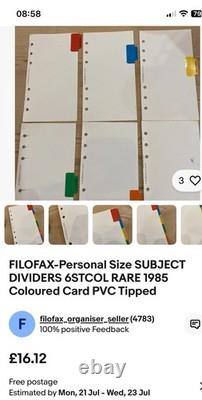 Filofax édition Barclays Bank 1988 très rare
