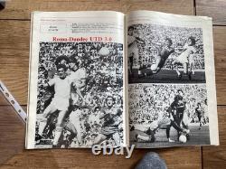 Finale de la Coupe d'Europe 1984 Liverpool contre Roma Édition Giall Rossi Très Rare Vgc