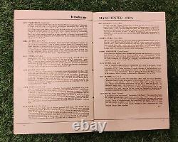 Finale de la FA Cup 1956 Édition de la Boîte Royale Manchester City contre Birmingham City Très Rare