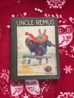 Folklore des enfants Joel Chandler Harris Oncle Remus 1908 ÉDITION TRÈS RARE