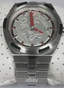 Fossil Superman Watch Urban Red Ll1036 Limited Edition Très Rare! #942/3000