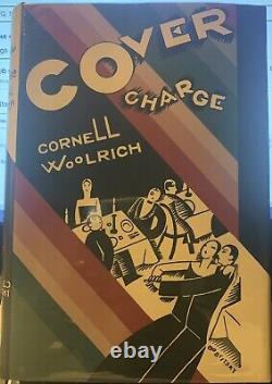 Frais de couverture par Cornell Woolrich 1ère édition Boni & Liveright 1926 Très RARE