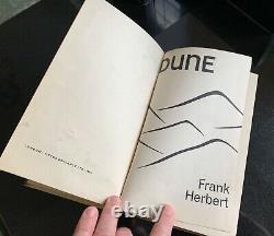 Frank Herbert Dune UK Première Édition Livre Très Rare