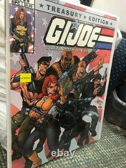 G. I. JOE IDW Comics Treasury Edition HAUTE QUALITÉ TRÈS RARE HTF Surdimensionné Campbell