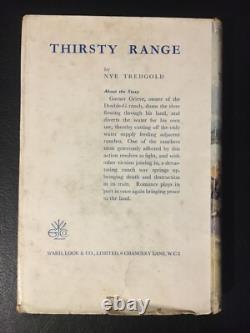 GAMME ASSEZ SOIF Nye Tredgold TRÈS RARE 1949 première édition Ward & Lock DJ VG