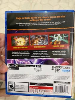 Gigabash - ÉDITION LIMITÉE - Version PS5, Boîte + Manuels. Testé. Très Rare