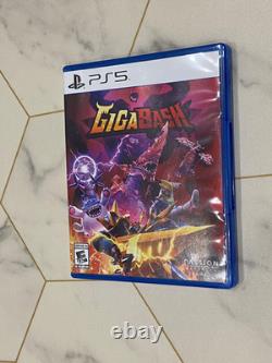 Gigabash - ÉDITION LIMITÉE - Version PS5, Boîte + Manuels. Testé. Très Rare