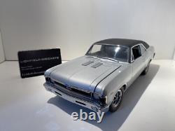 Gmp 118 1969 Nova 396 Ss Argent Toit Noir Édition Limitée Numéro 53 Très Rare
