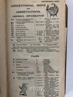 Guide Michelin 1ère Édition Îles Britanniques 1911 Très Rare Bon État Collectionneurs