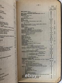 Guide Michelin 1ère Édition Îles Britanniques 1911 Très Rare Bon État Collectionneurs