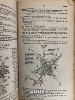Guide Michelin 1ère Édition Îles Britanniques 1911 Très Rare Bon État Collectionneurs