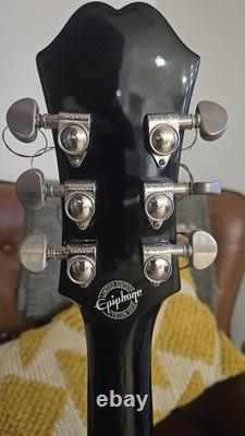 Guitare acoustique Epiphone Hummingbird en ébène, édition limitée, très rare