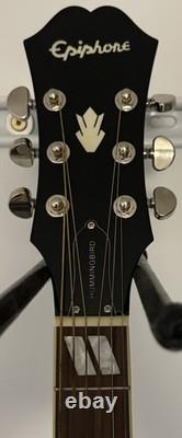 Guitare acoustique Epiphone Hummingbird en ébène, édition limitée, très rare