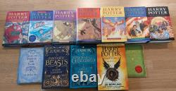 Harry Potter Collection Complète Première Édition Très Rarissime de Haute Qualité JK Rowling