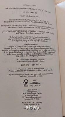 Harry Potter Collection Complète Première Édition Très Rarissime de Haute Qualité JK Rowling