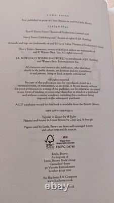 Harry Potter Collection Complète Première Édition Très Rarissime de Haute Qualité JK Rowling