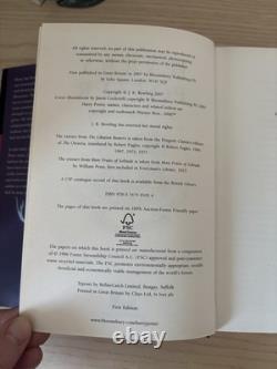 Harry Potter Première Édition Édition Spéciale 2007 Très Rare Reliques de la Mort