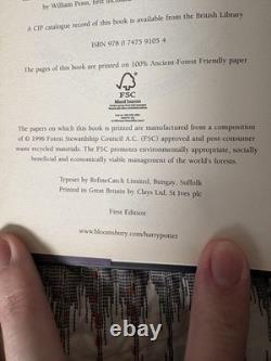 Harry Potter et les Reliques de la Mort, première édition, erreurs d’impression très rares