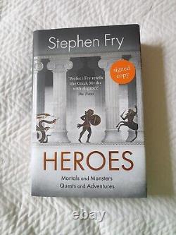 Héros par Stephen Fry (Relié) PREMIÈRE ÉDITION & SIGNÉ TRÈS RARE