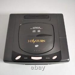 Hitachi Hi-saturn, Sega Saturne, Très Rare, Japon Édition Limitée Tested Ss Used