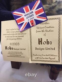 Hobo Designs Limited Edition Madeline Poupée Artisanale 188/500 Très Rare