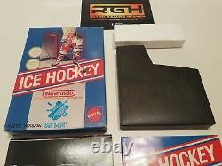 Hockey Sur Glace (version Mattel) Nintendo Nes Jeu Pal A Ita/gbr Complet Très Rare
