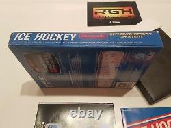 Hockey Sur Glace (version Mattel) Nintendo Nes Jeu Pal A Ita/gbr Complet Très Rare