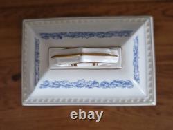 Horloge de Mantle Royal Crown Derby Blue Aves, Édition Limitée, Très Rare, En Boîte