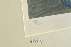 Impression sérigraphique signée en édition limitée de Beryl Cook : 'Éboueurs', très rare