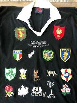 Inaugural Rugby World Cup 1987 Limited Edition Rugby Union Shirt Très Rare