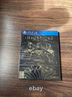 Injustice 2 Ps4 ? Édition Légendaire Jour Un Tout Neuf Scellé Très Rare