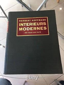 Interieurs Modernes De Tout Les Pays Par Herbert Hoffmann 1ère Édition. Très Rare