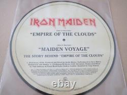 Iron Maiden Empire Of The Clouds Édition limitée très rare Press EP vinyle picture. Neuf