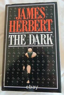 James Herbert The Dark, Signé, Limited Nouvelle Édition De La Bibliothèque Anglaise Très Rare
